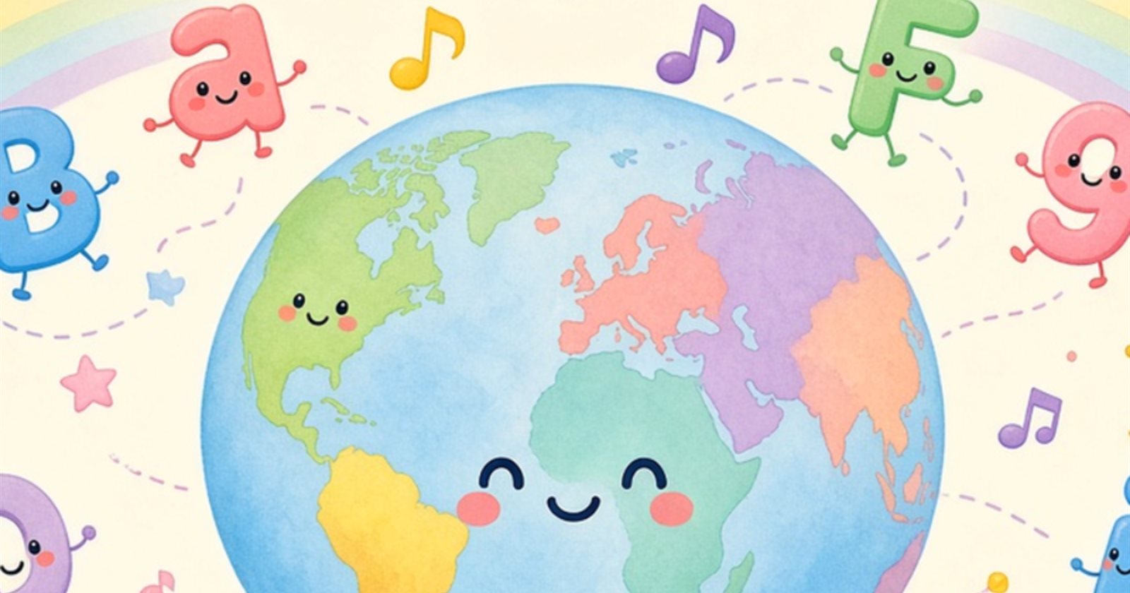 Our First Album Is Here: Alphabet Songs from Around the World, Pt. 1